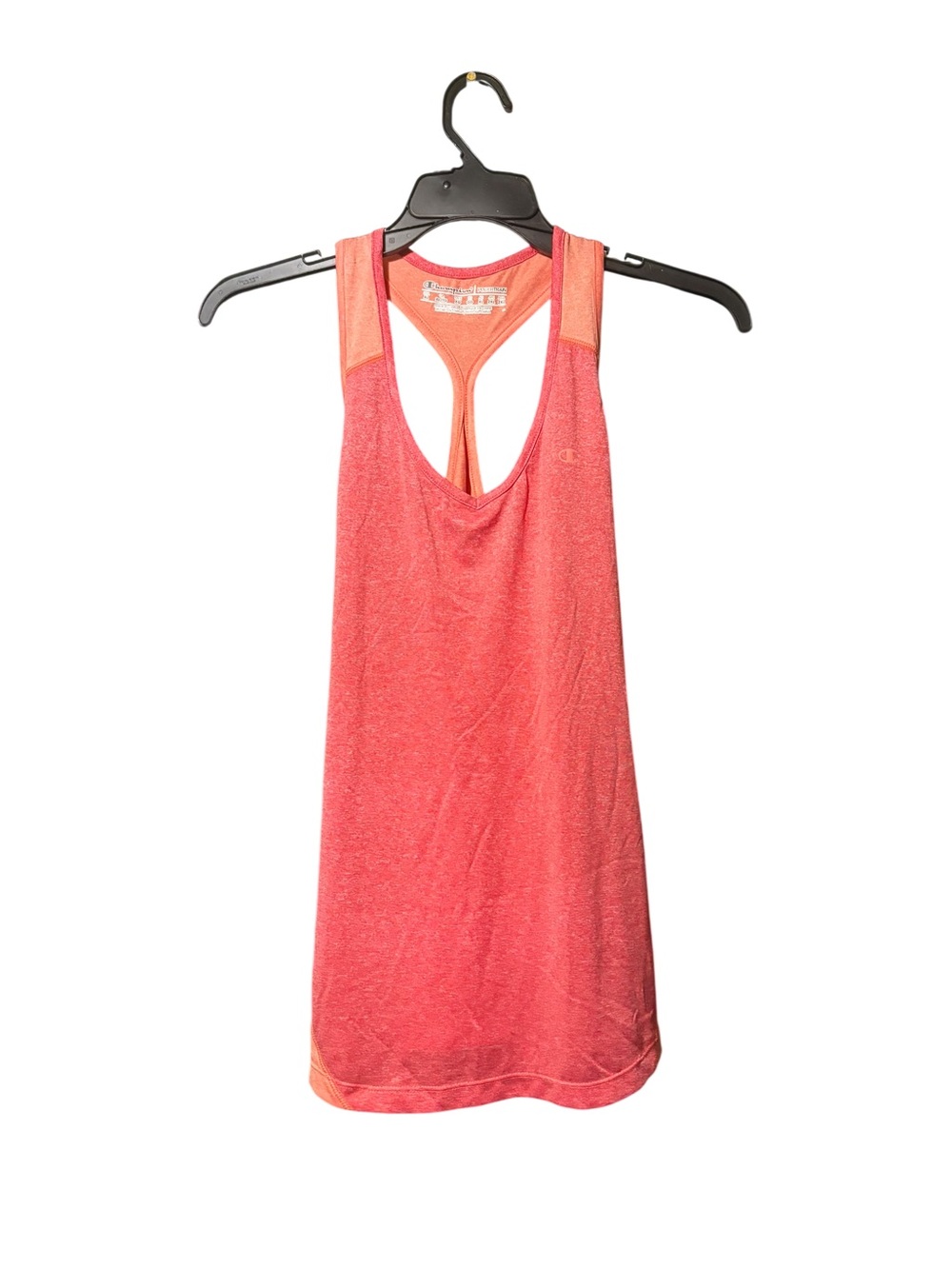 Champion Women's Coral/Pink Racerback Athletic Tank